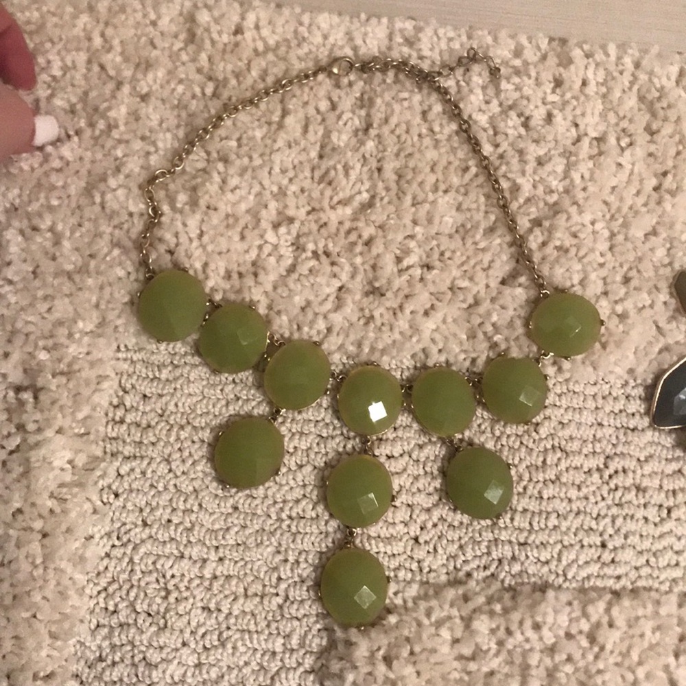 Francesca’s green necklace